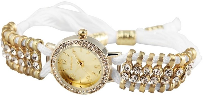 Excellanc women's watch with textile strap