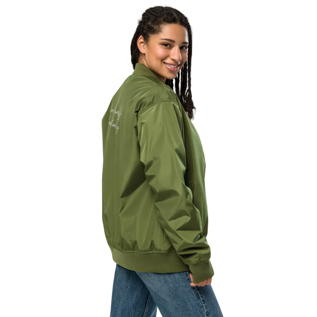 Premium bomber jacket Self Love Premium recycled bomber jacket