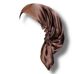 YOSMO 100% Mulberry Silk Bonnet – Size M – Premium Sleeping Cap for Medium to Long Hair