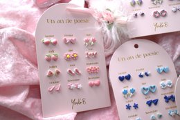 Offer of 20 poetic earrings cards