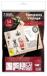 54 KONVOLUT KLARSTEMPEL