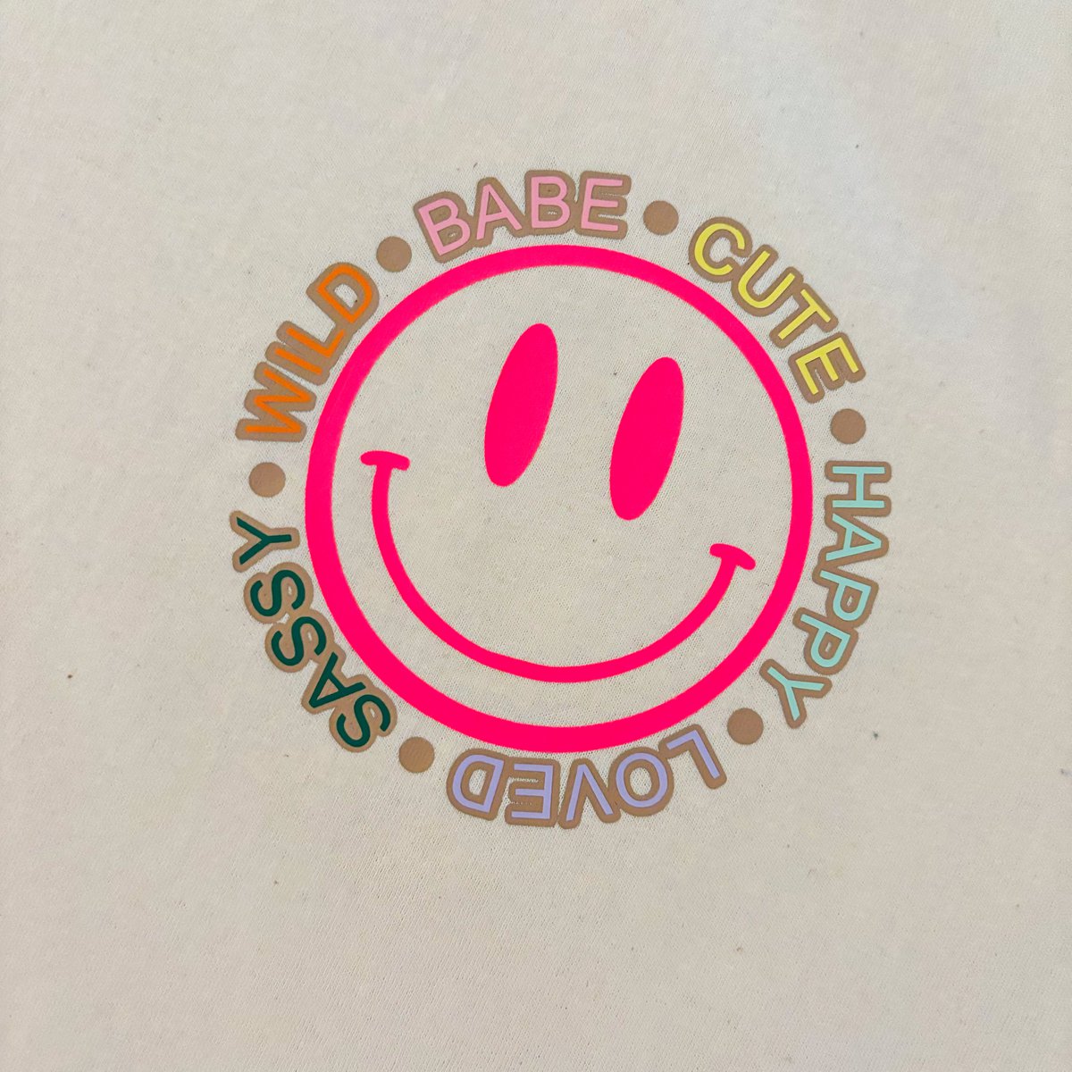 Camiseta Smiley - Mujer