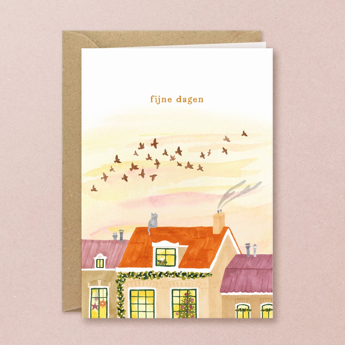 Christmas card | Winter skies