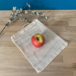 Bulkzak van mesh-katoen - 20x25cm