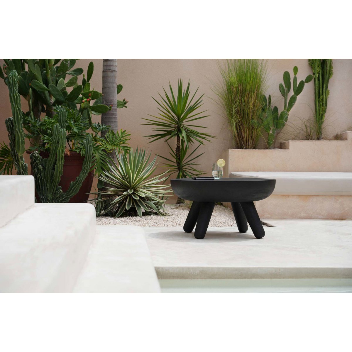 Mesa de centro Losten - Negro