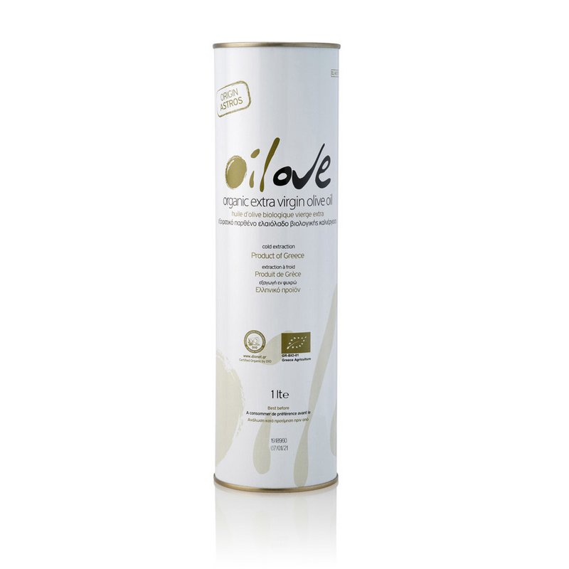 OILOVE® ORGANIC EVOO IN TIN CAN