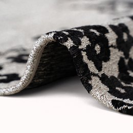Eco Rug - Night Snow - Tæppe sort