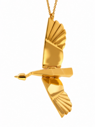 Wild Goose Journey Articulated Pendant Necklace