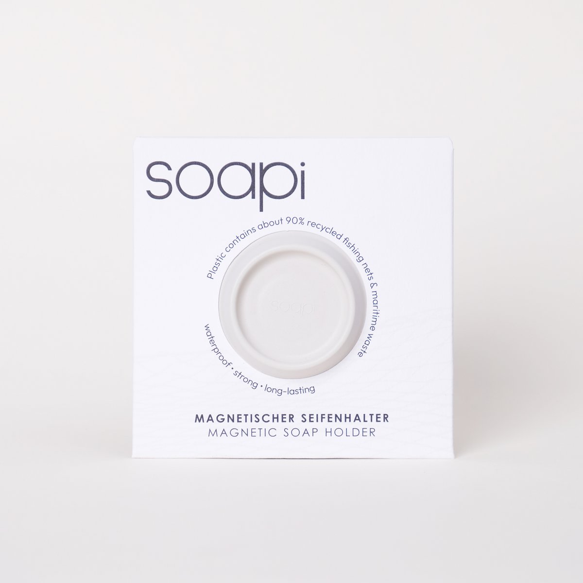 Soapi / Magnetic Soap Holder / Cream White 