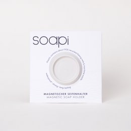 Soapi / Magnetic Soap Holder / Cream White 