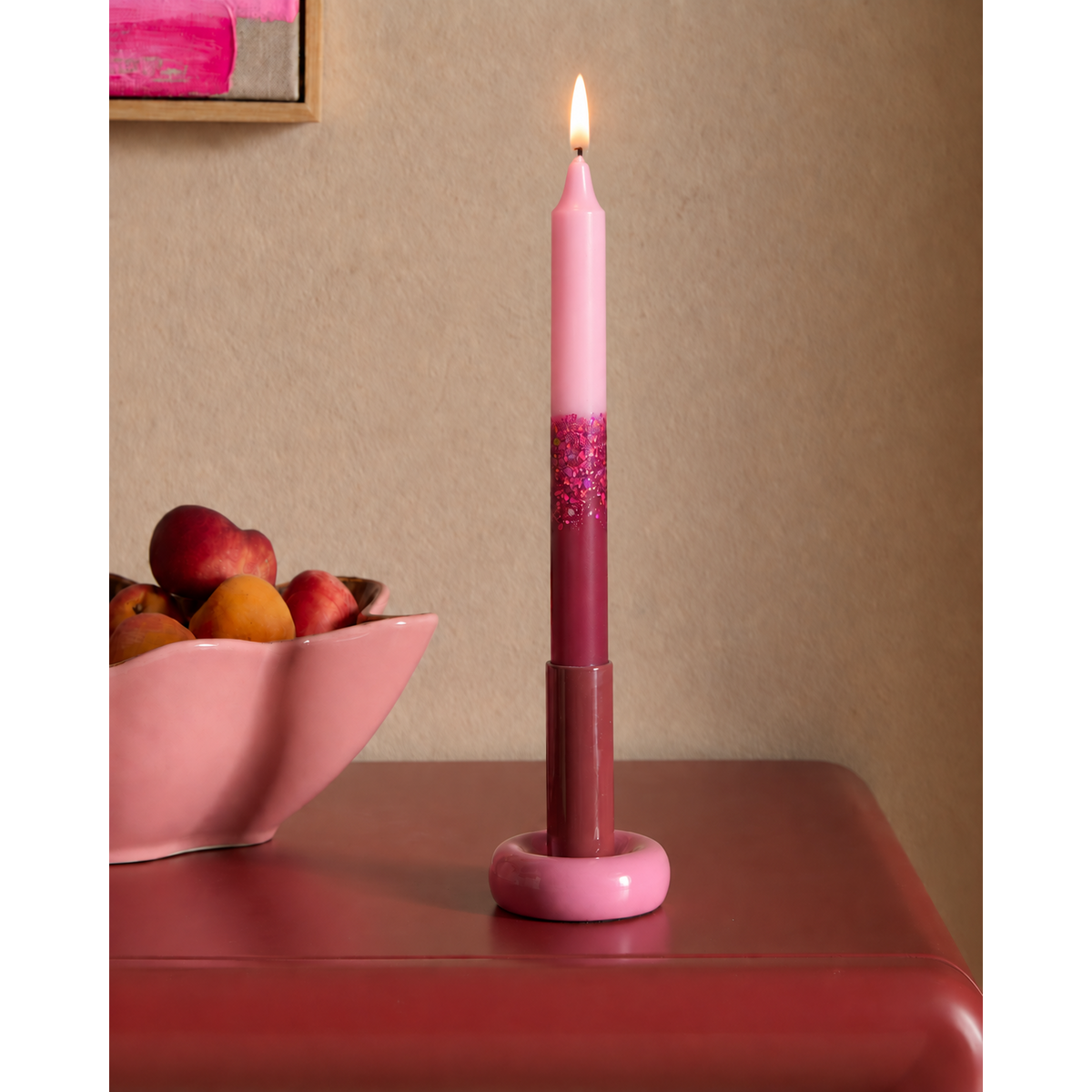 Vela de cena Aurora Boreal Velvet Sparkle
