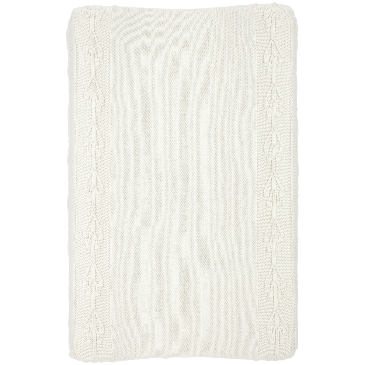 Changing pad cover Romantic flower Offwhite