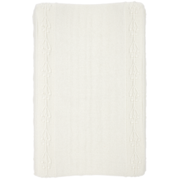 Changing pad cover Romantic flower Offwhite