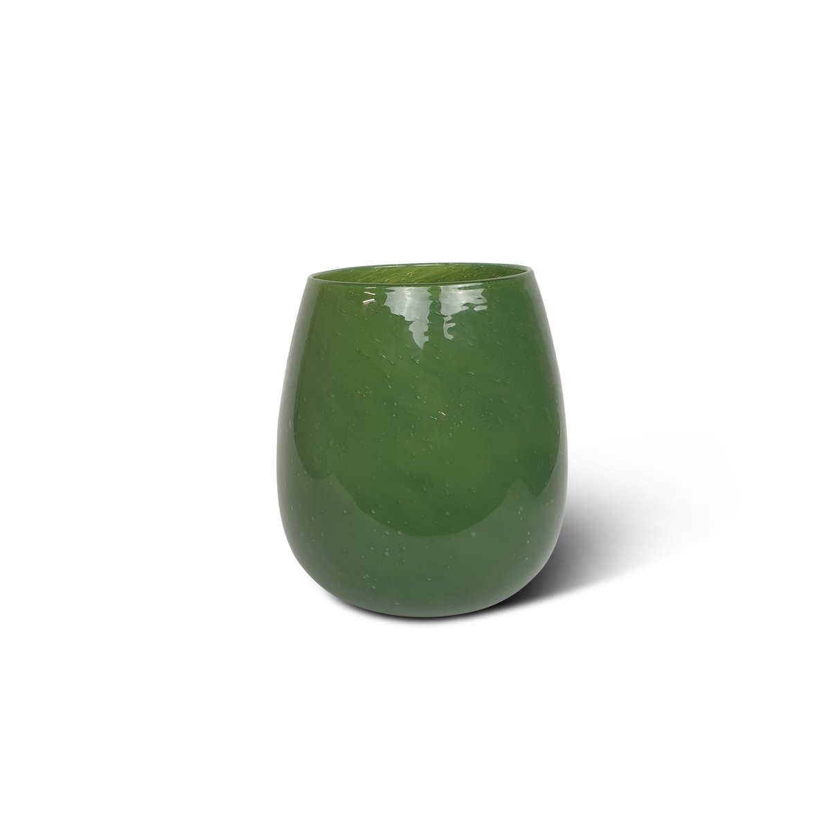 Vase Tulip green L