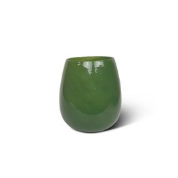 Vase Tulip green L