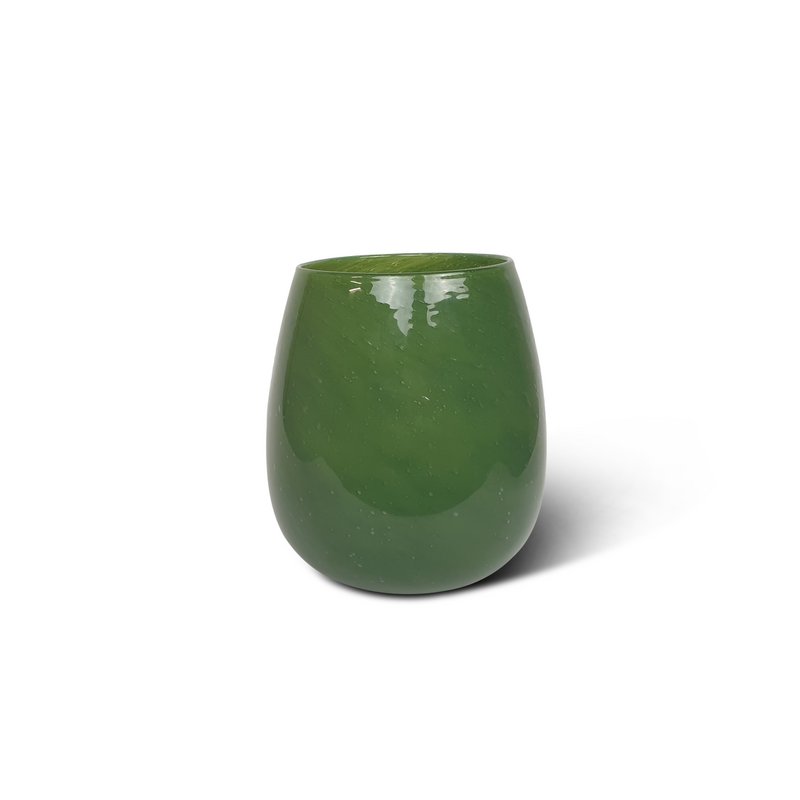 Vase Tulip green L