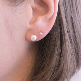 Set e scatola di perle di cristallo della luna piena - Oro e cristallo