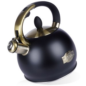 Whistling kettle steel 3l