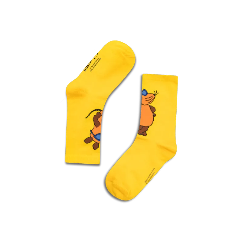 koaa – La Souris « Beachboy » – Chaussettes jaunes