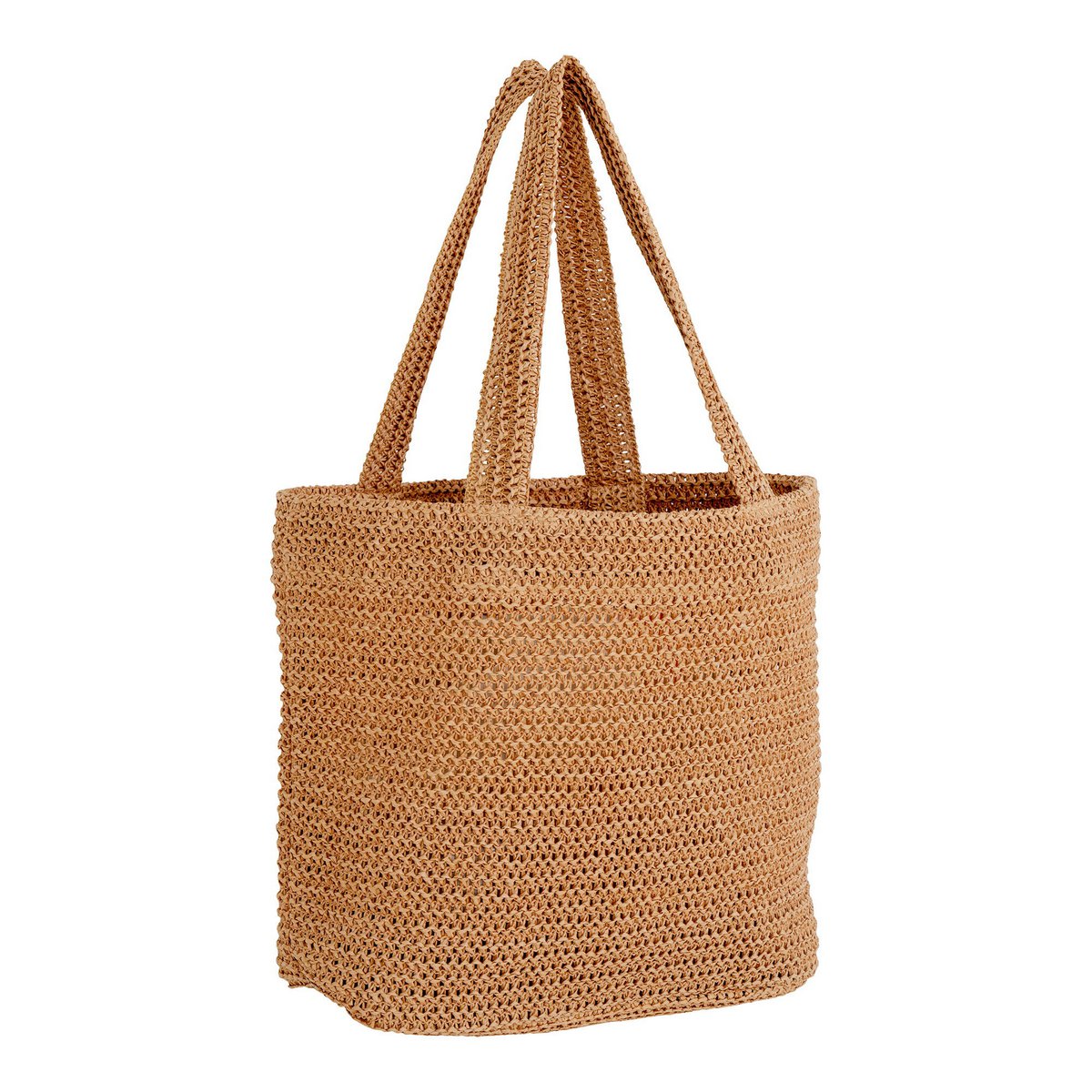 Parade Tote Bag - Natural, Paper/Straw, 31x46 cm