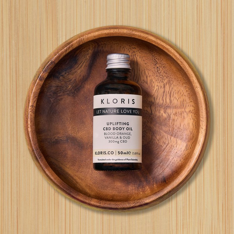 Huile de massage et pour le corps au CBD édifiante
