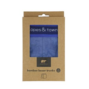 Bambus-Boxershorts himmelblau