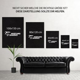 The Wolf - Alu -Dibond Bild