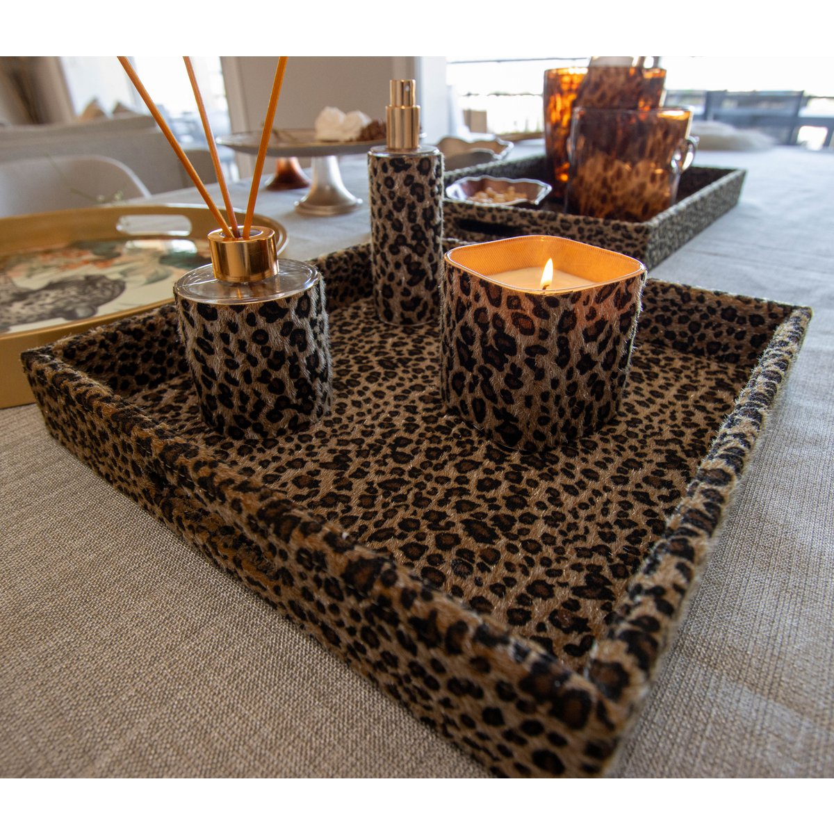 100ml leopard glass fragrance
