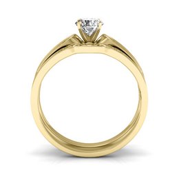 Anello dell'imperatrice - oro e cristallo