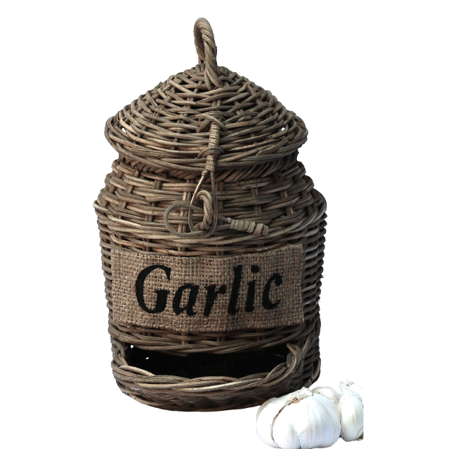 Aufbewahrungskorb 'Knoblauch'