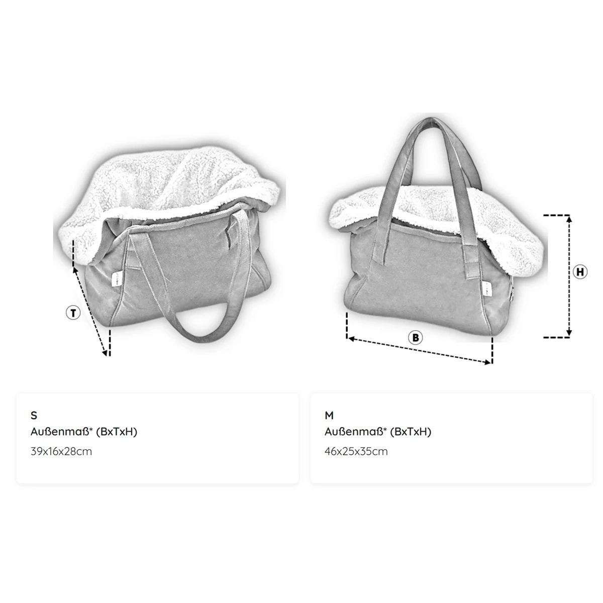 Hundetasche Madison stone