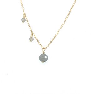Flying labradorite necklace