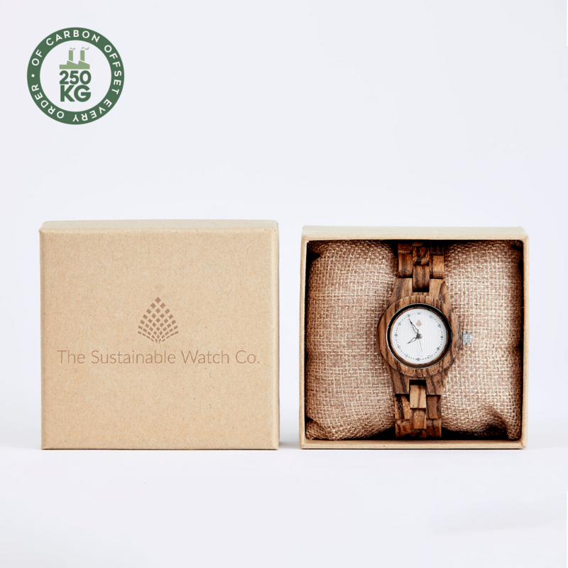 Womens Wrist Watch, Wood Wristwatch, Unique Gifts For Her, Sustainable Watch, Giftable Accessories, Wooden Analog Watch, Holiday ~ The Pine