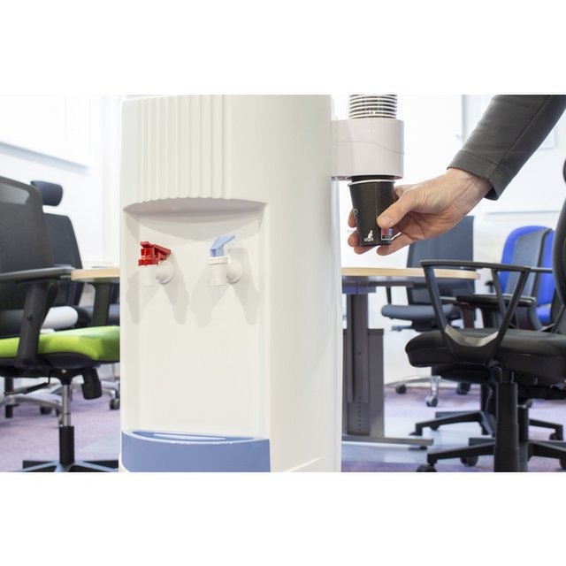 Cup holder water dispenser Basic. Capacity: 50 cups.