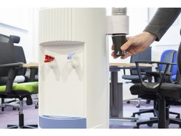 Cup holder water dispenser Basic. Capacity: 50 cups.