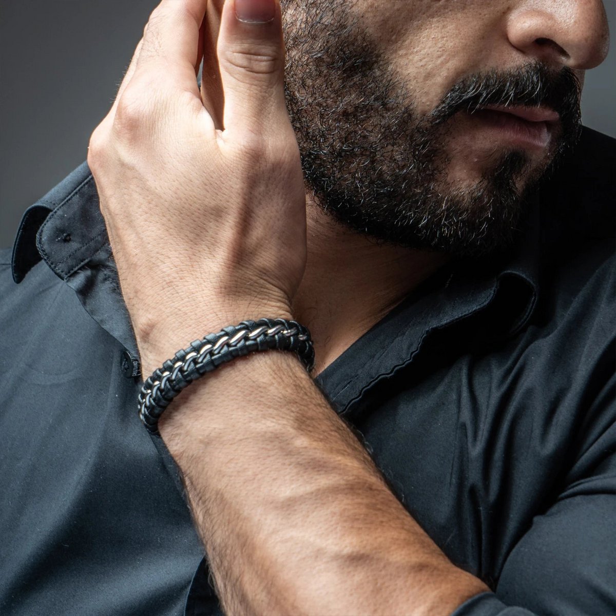Bracciale in pelle "Gioia"