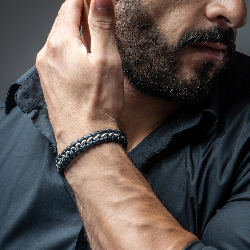Læderarmbånd "Joy"