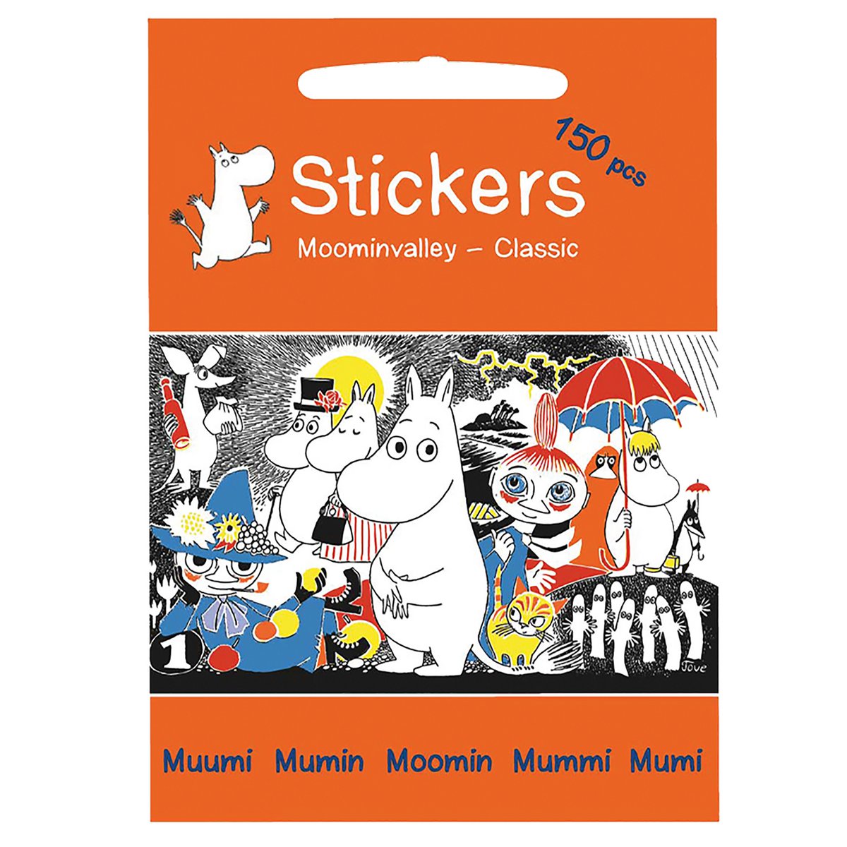 Moomin - Stickers - Moominvallei