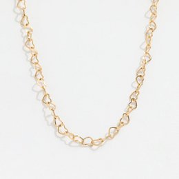 Bogufal - Linked Heart Necklace Choker