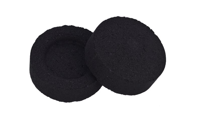 Narghilè Narghilè Chicha Carbone 33mm - 10 Rotoli - 100 carboni - 1 kg