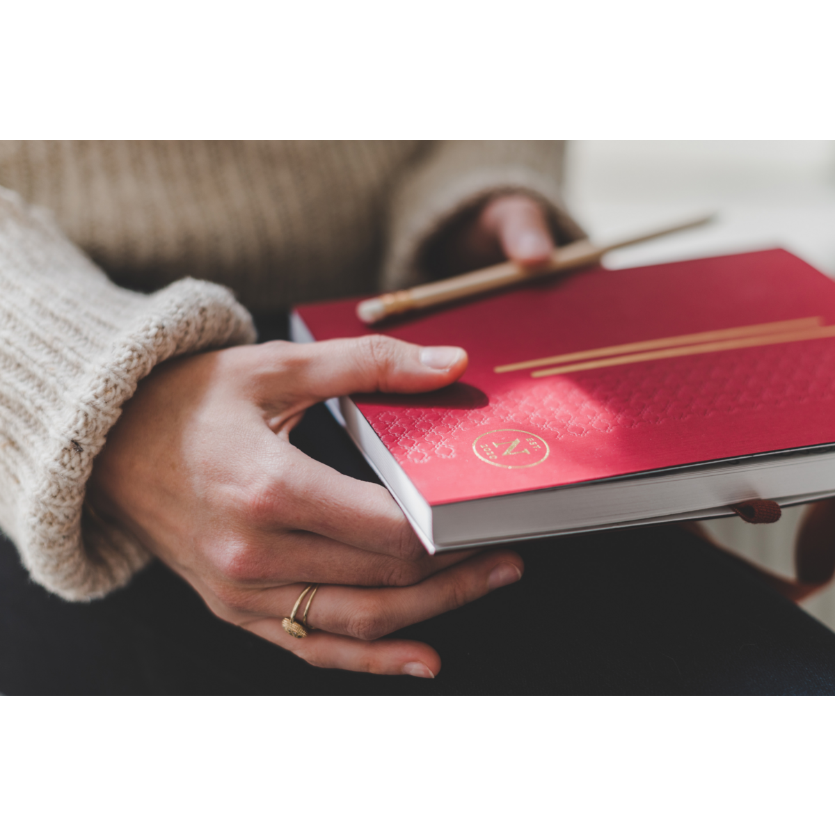 vegan bio-leather notebook - Luisa