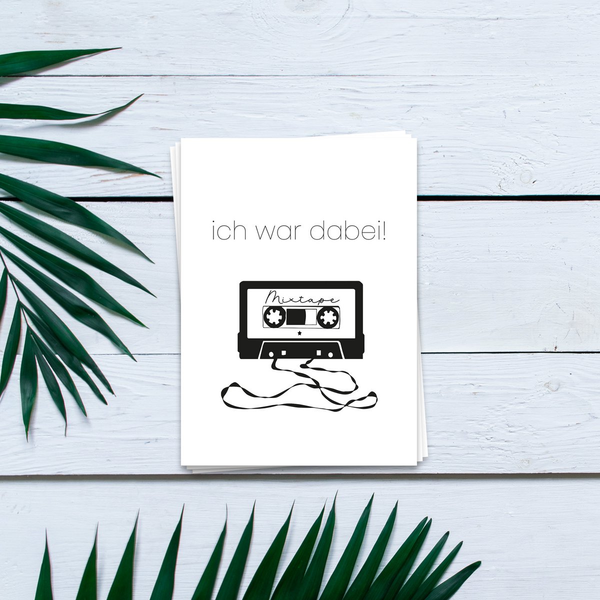 Mixtape - Postkarte 10er Set