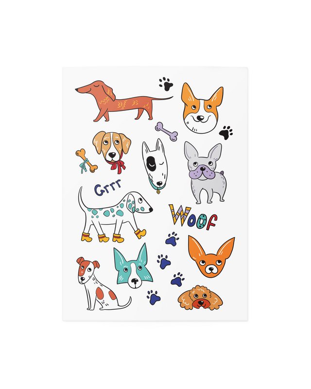 Hunde tatoveringsblanding
