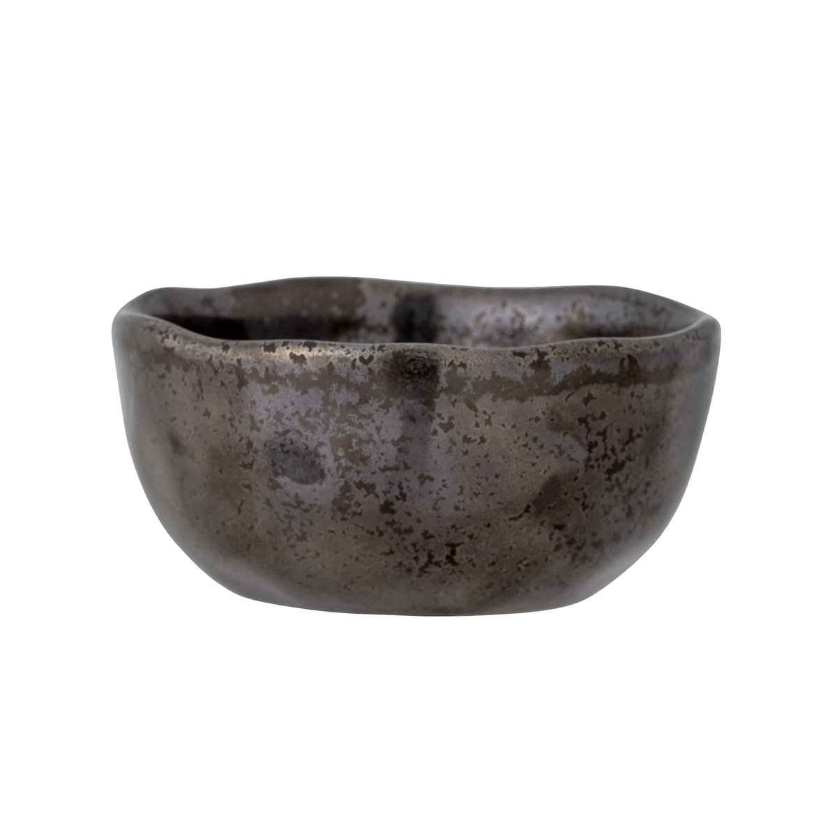 Linne Bowl, Brass, Stoneware