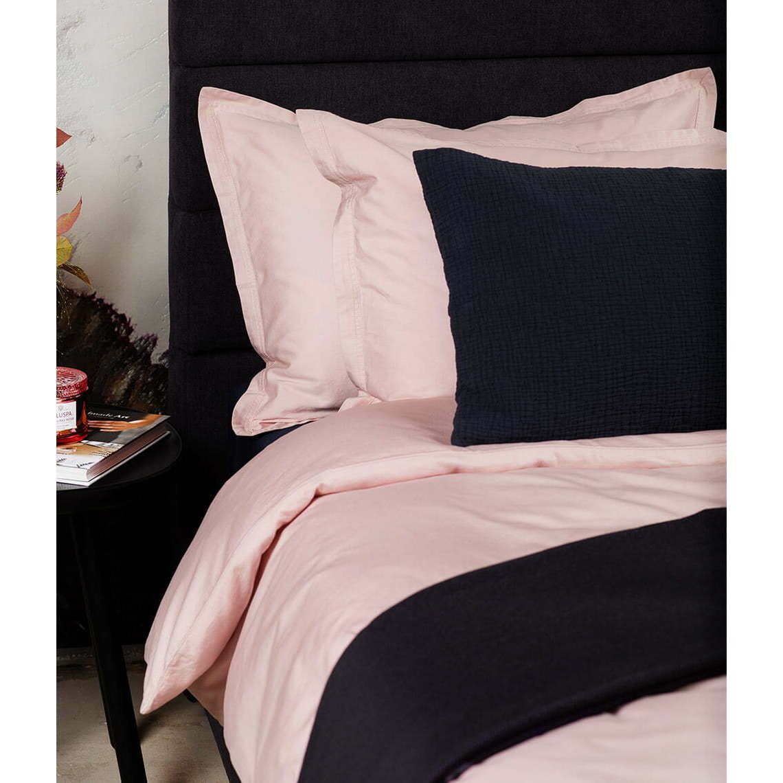Juego de ropa de cama Dream Touch Satén Cuarzo Rosa