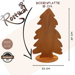 Christmas tree in patina | Christmas decoration Christmas tree small