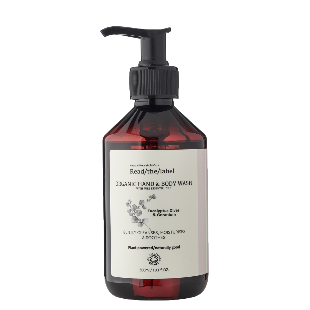 Organic Hand and Body Wash - Eucalyptus Dives & Geranium 300ml