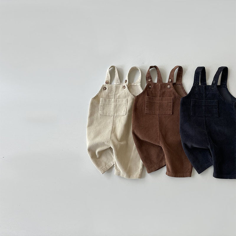 Annie & Charles® corduroy dungarees