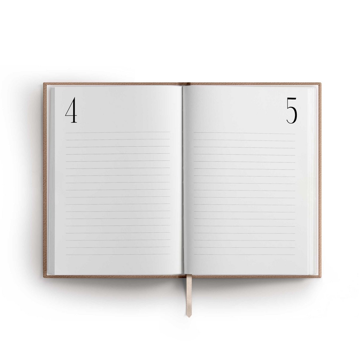 Notizbuch / Tagebuch 365, A5, Koffie