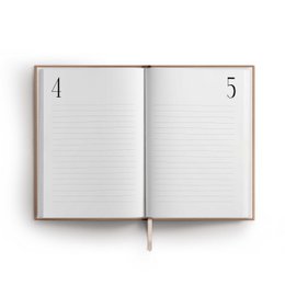 Notizbuch / Tagebuch 365, A5, Kaffee